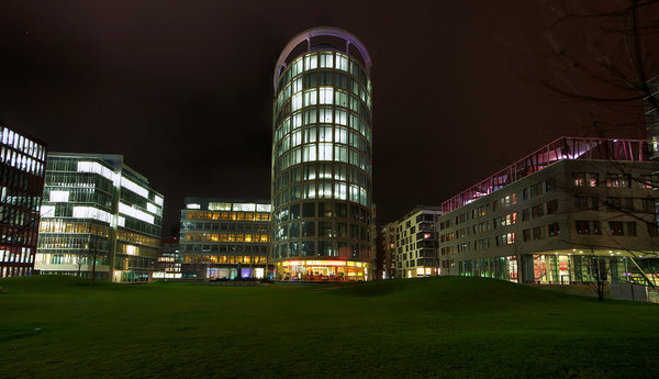 Grass is also green at night