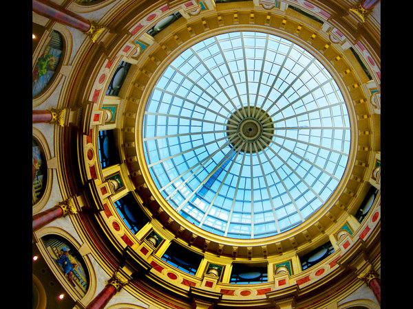 Inside of Trafford Centre Dome