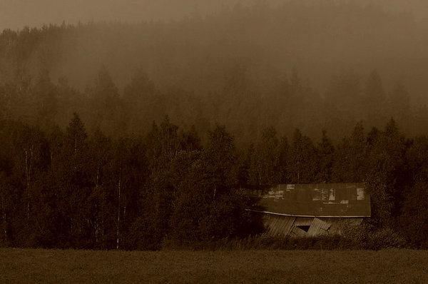 Old barn (new retouch version)