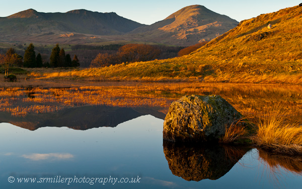 Refections in Kelly Hall Tarn
