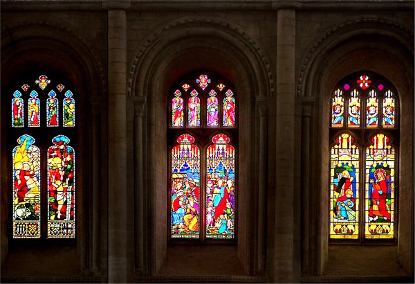 Stained glass colour