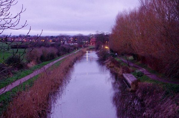 The Canal at Dusk