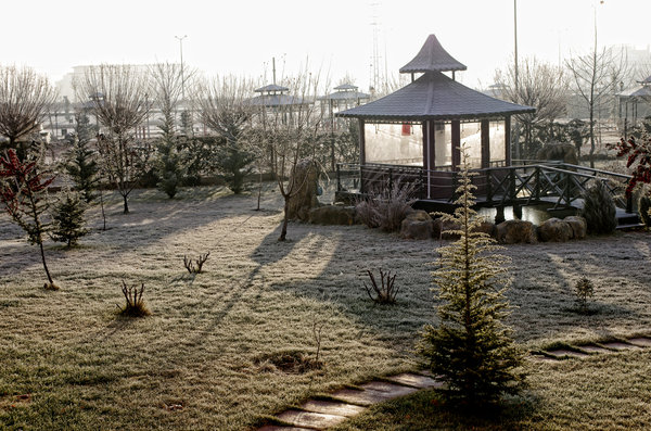 The Gazebo in the Chill of the Morning II