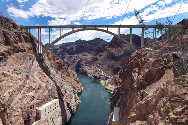 Tillman Bridge at Hoover Dam, Nevada, USA
