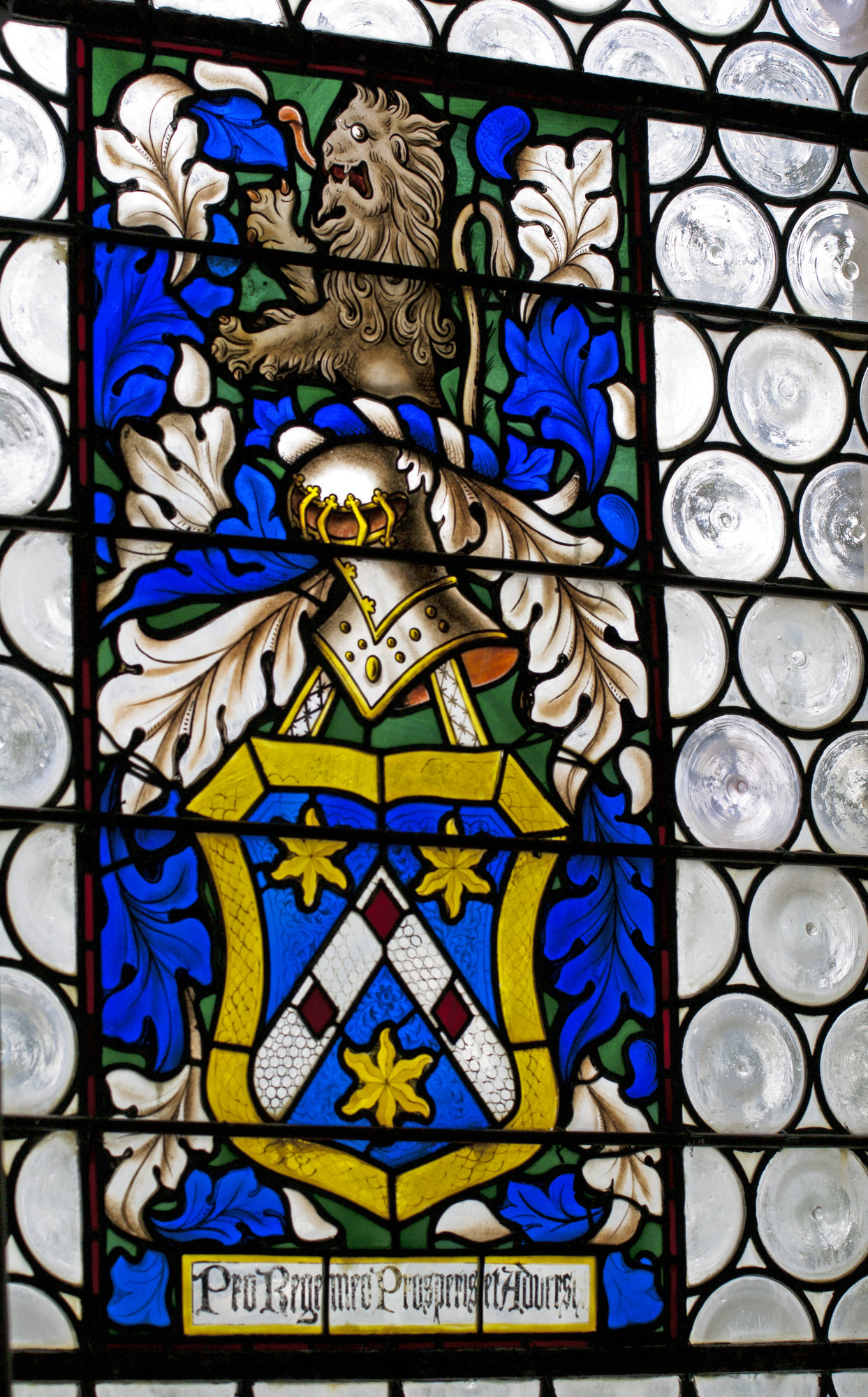 Blue glass