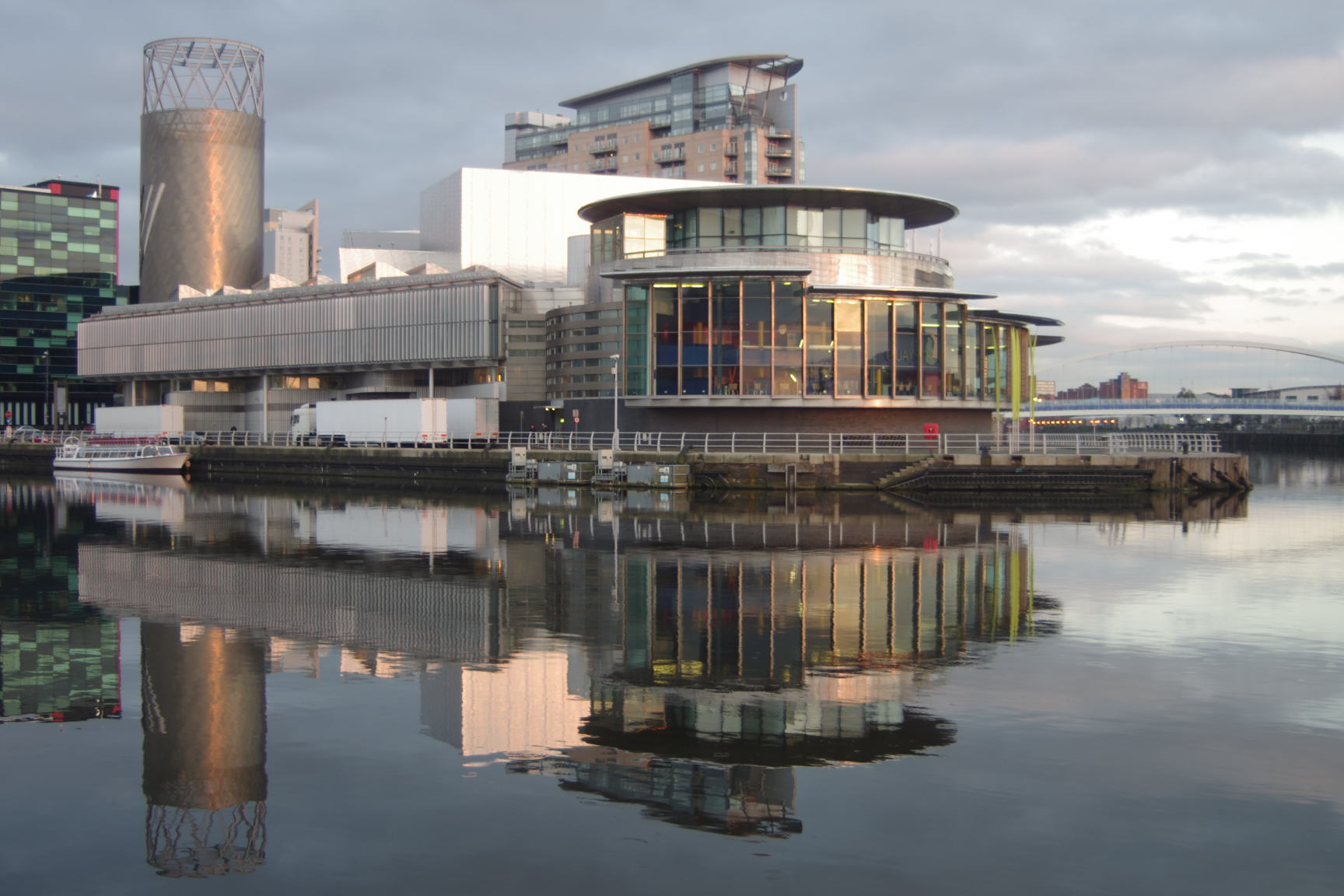 The Lowry Theatre, Salford Quays.
