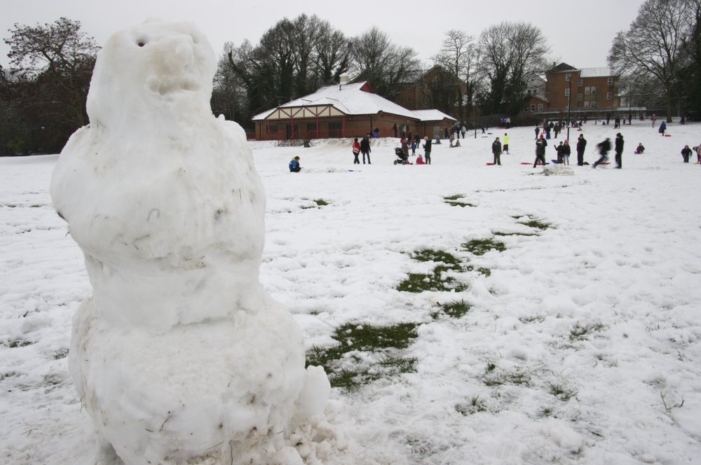 The Snowmans footprints