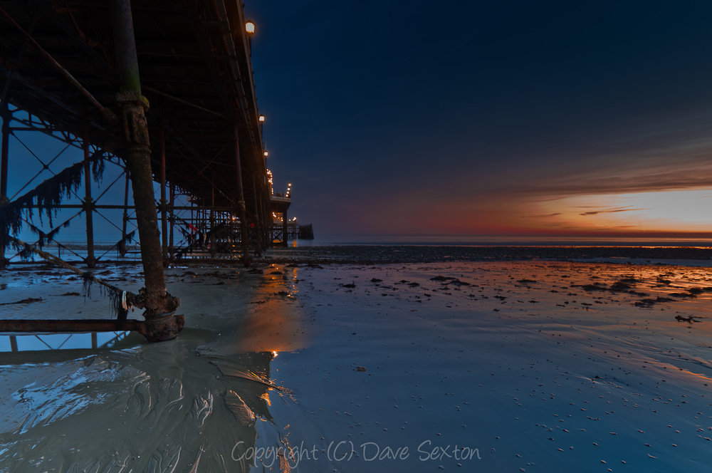 Worthing Pier in Post Sunset Glow