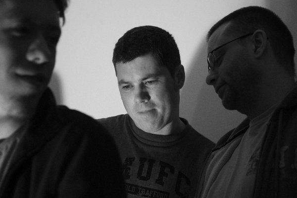 Andrew, Craig and just out of shot Daniel Storm.