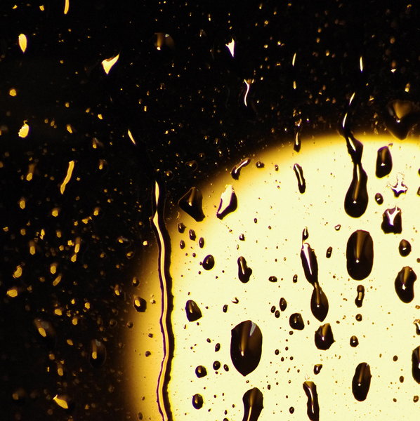 Rain drops on the window