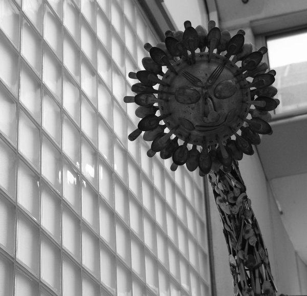 Sunflower detail .