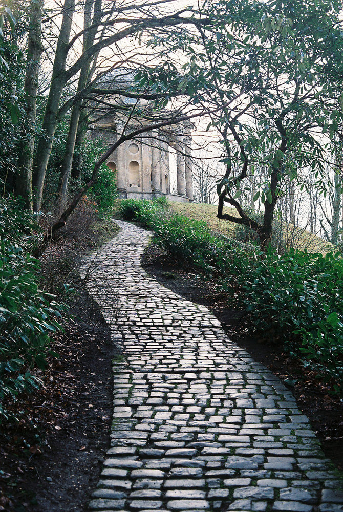 Cobbled Path, Stourhead Gardens