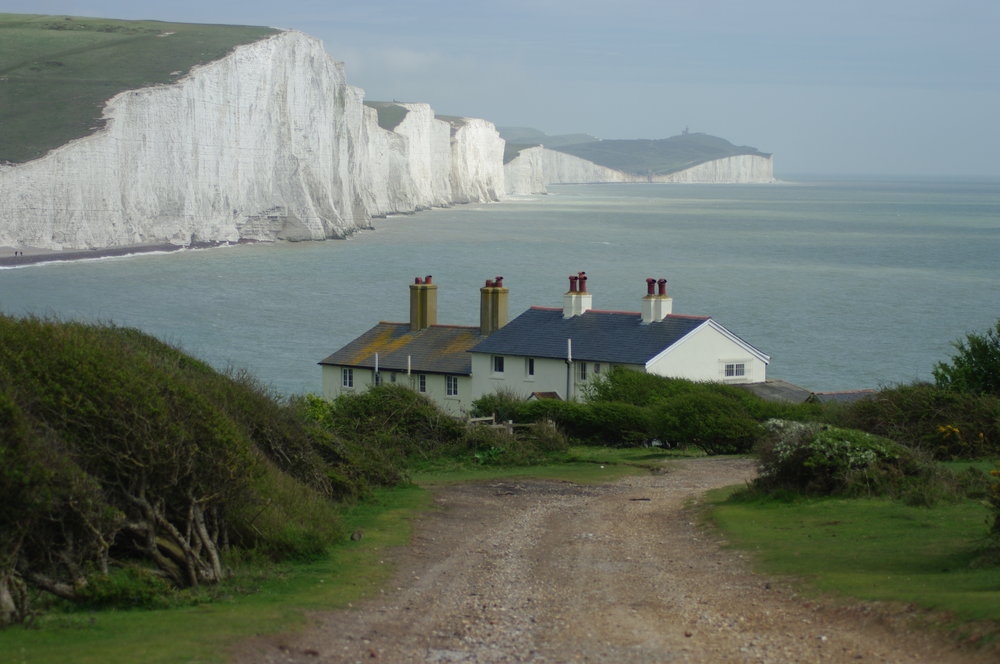 Little house in the cliffs