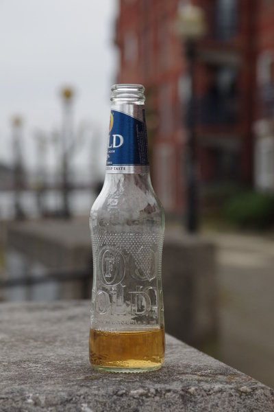 Unfinished drink