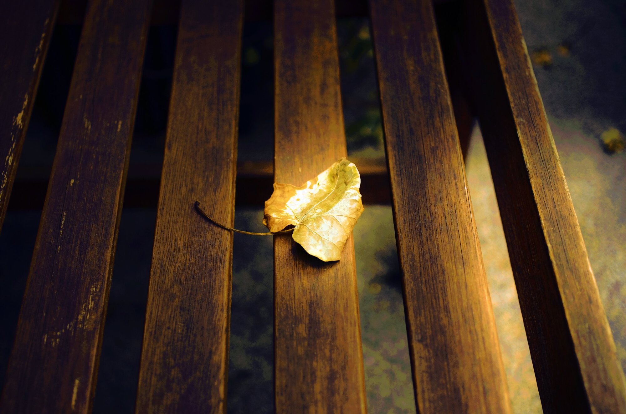 Golden.