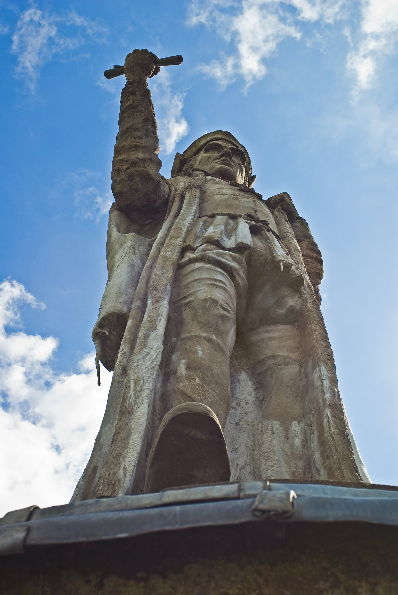 The top of the monument