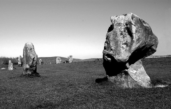 Avebury stone circle, Wiltshire.