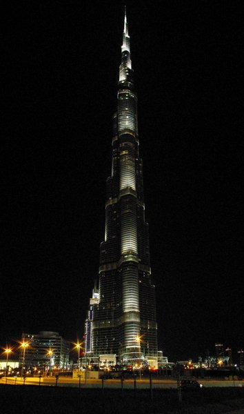 Burj Khalifa night shot