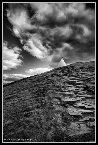 Nancy up the path