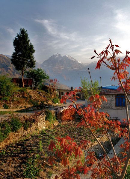 Somewhere in the Himalayas