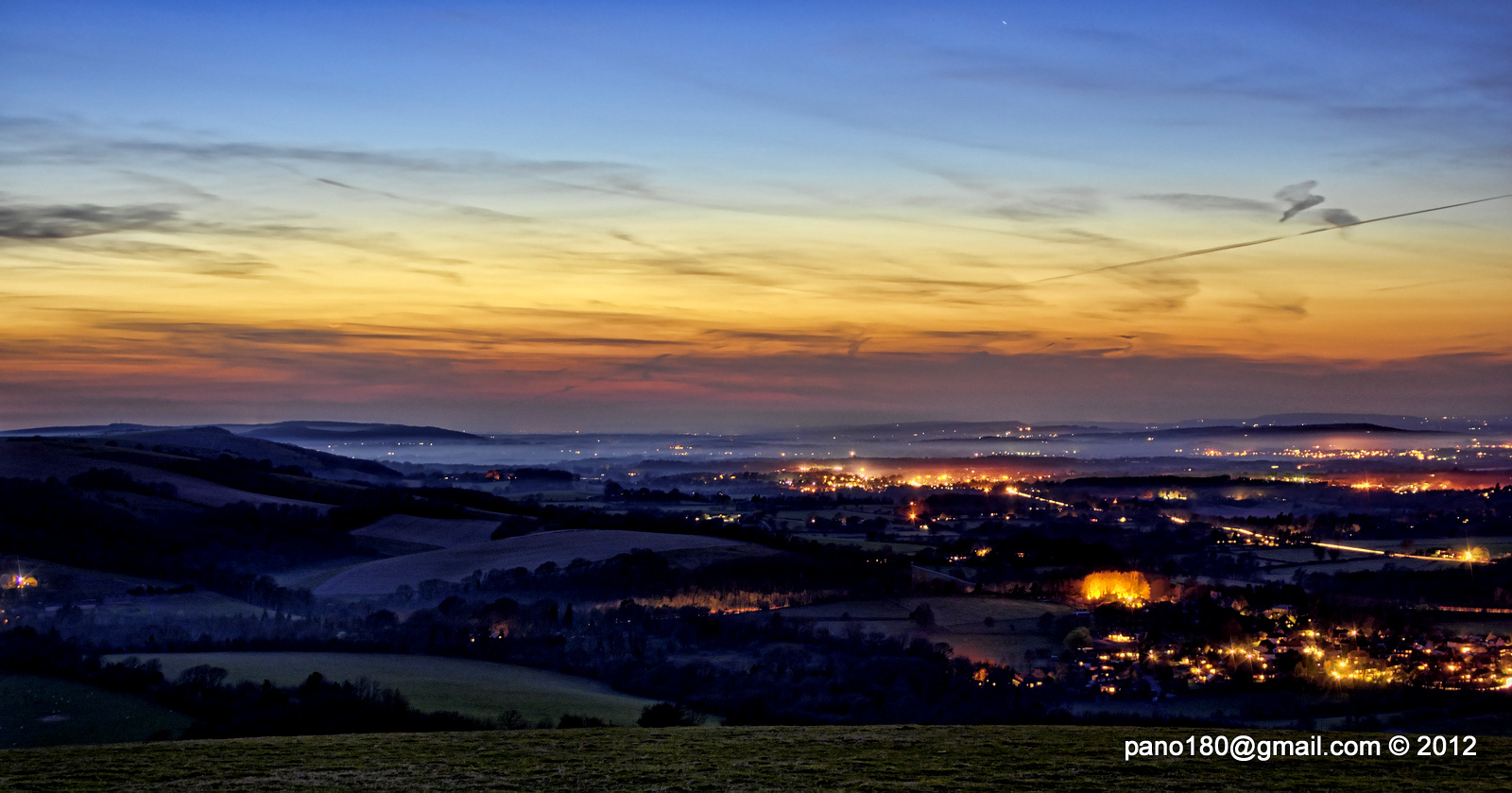 South Downs Sunset
