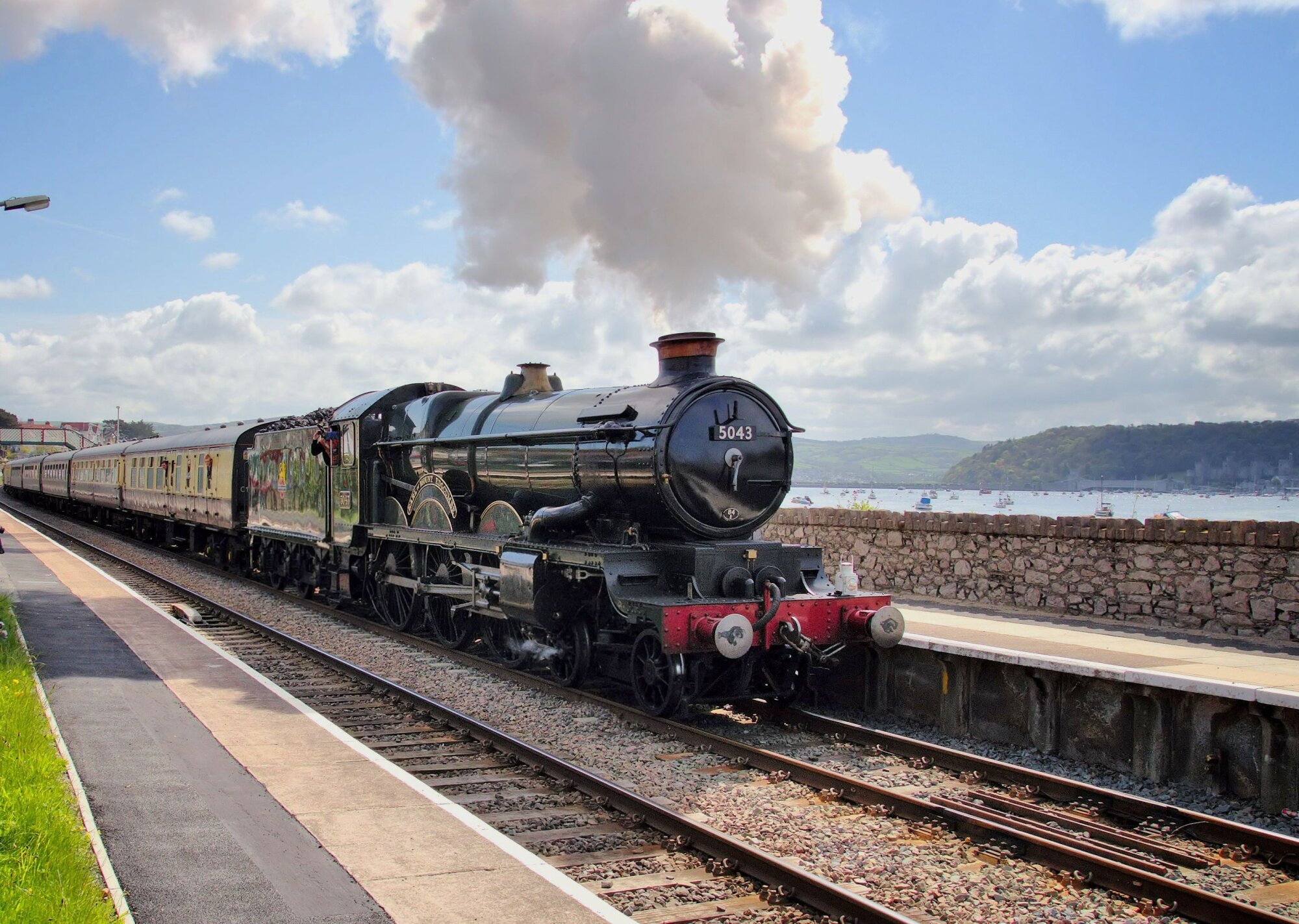 Steam at Deganwy