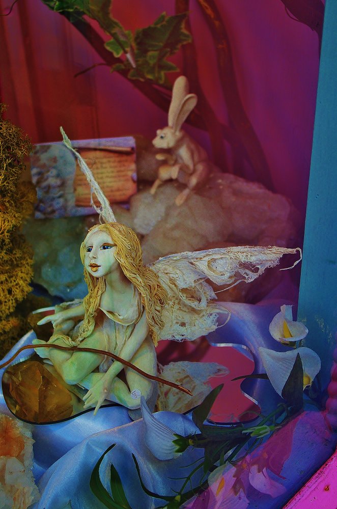 Fairy through a window