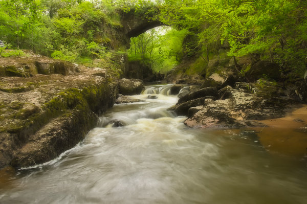 Bridge Over The River Blourde