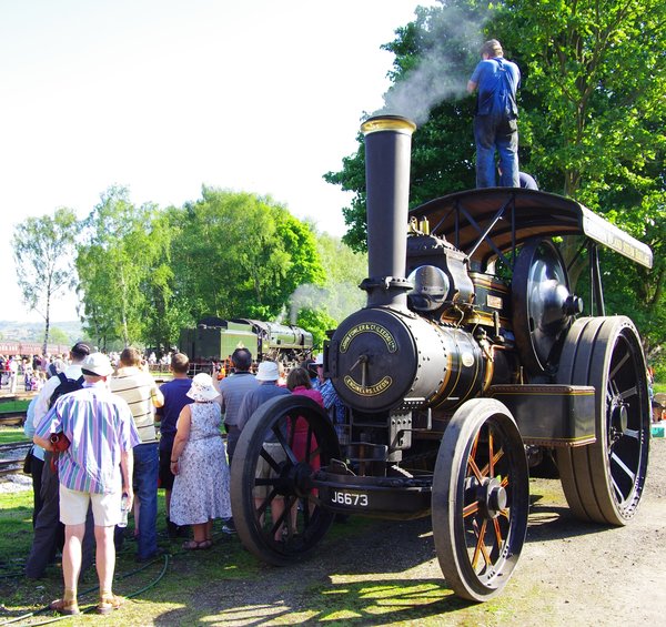 Every boy wants to be an engine driver