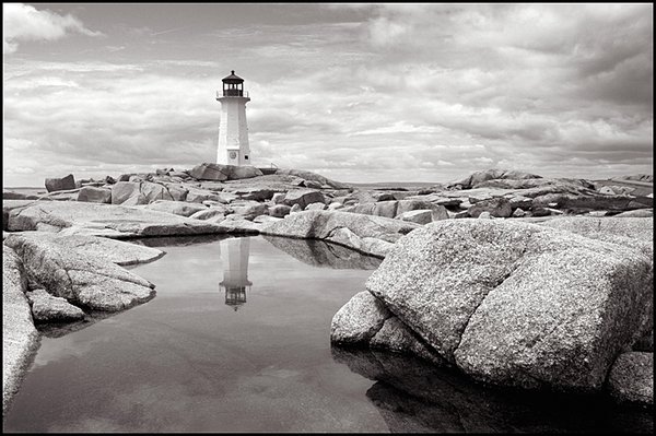 Peggy's Cove Lighthouse - Nova Scotia, Canada