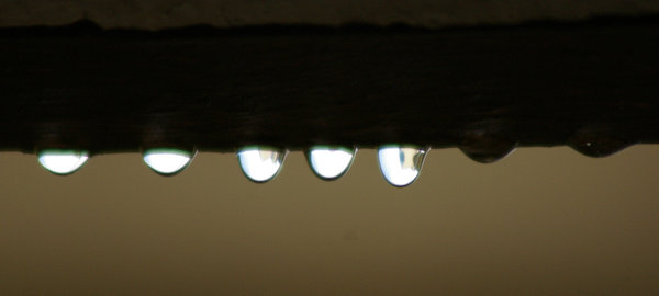 Rain drops keep falling on my head