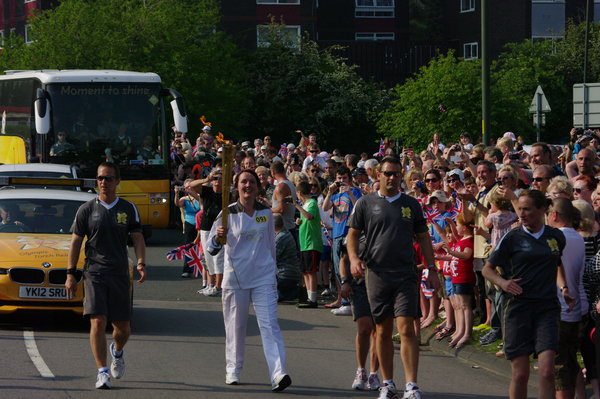 the torch in kidderminster yesterday