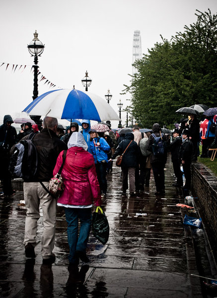 a wet and soggy Jubilee...