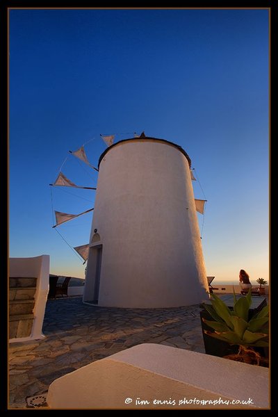 Oia windmill