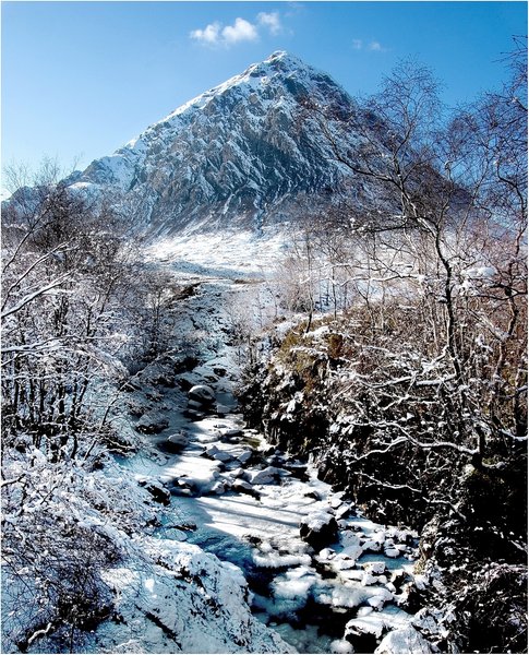 River Etive and Buachaille  Etive Mor