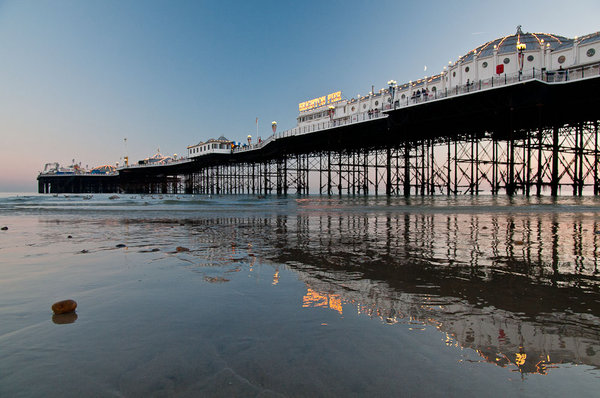 Brighton east pier