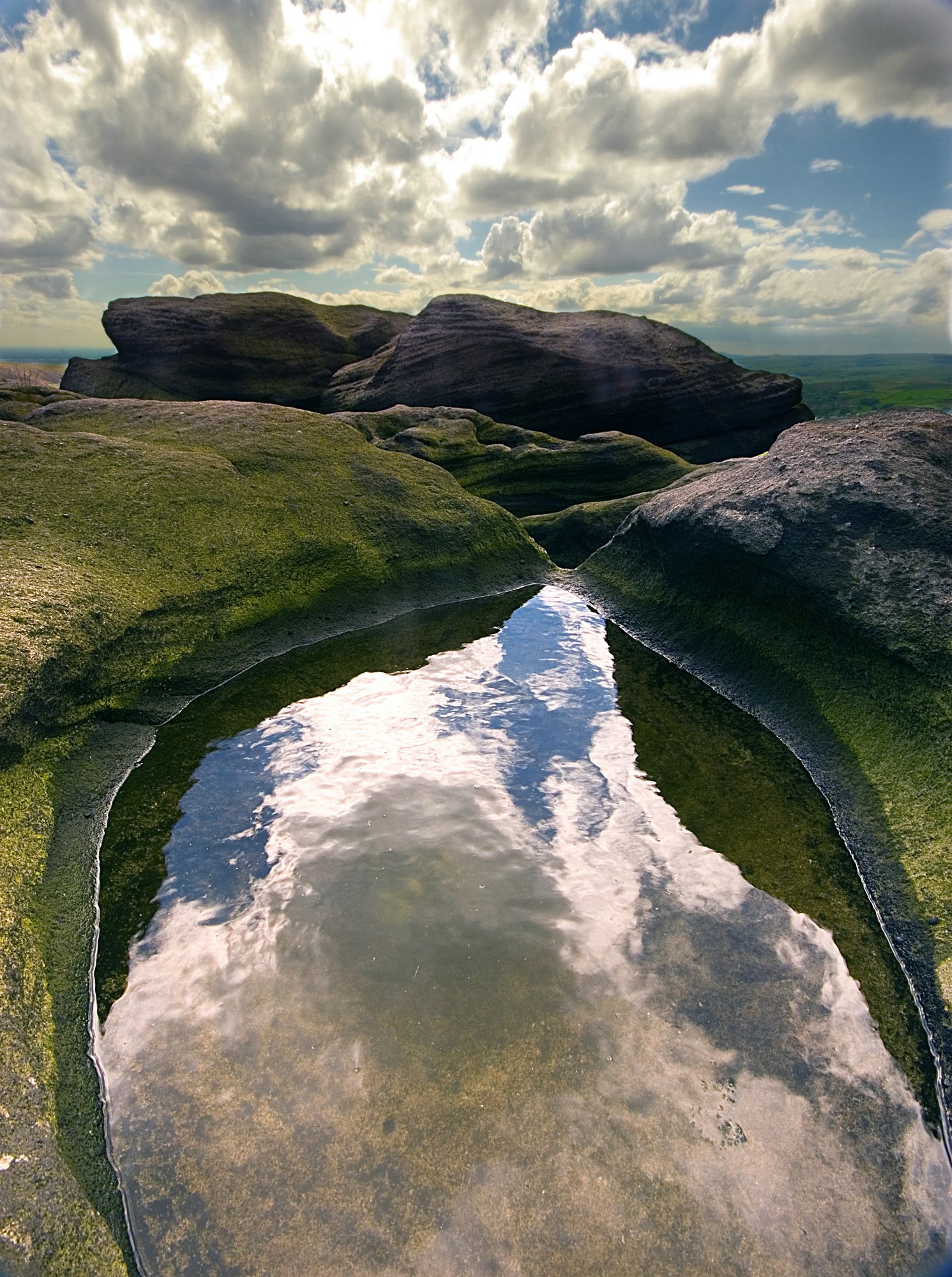 Rock pool Blackstone Edge