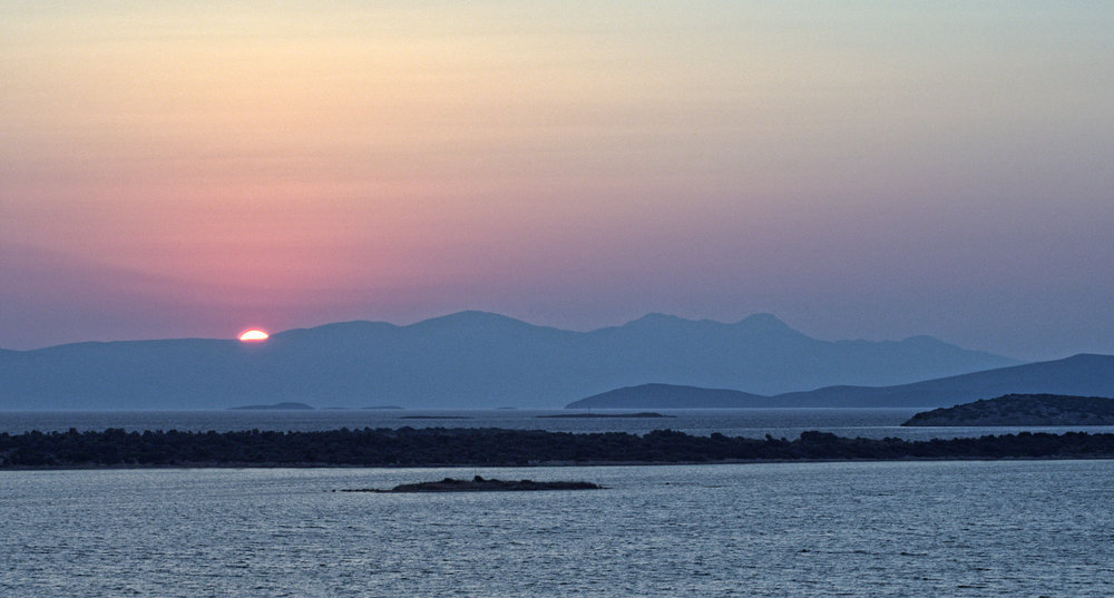 Archipelago at Sunset
