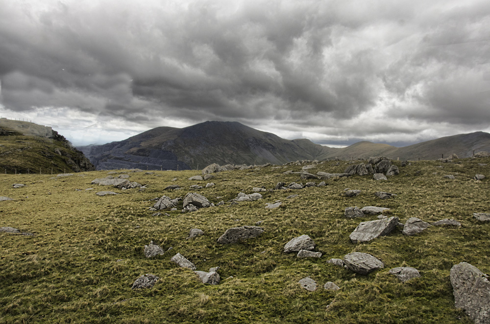Clouds across Snowdonia