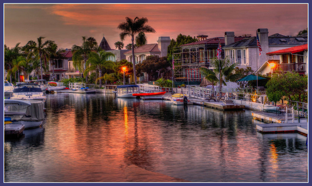 Naples at nite (in California)