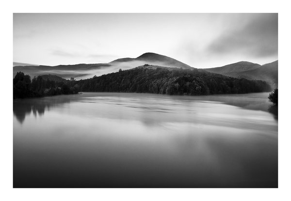 lake at the dawn