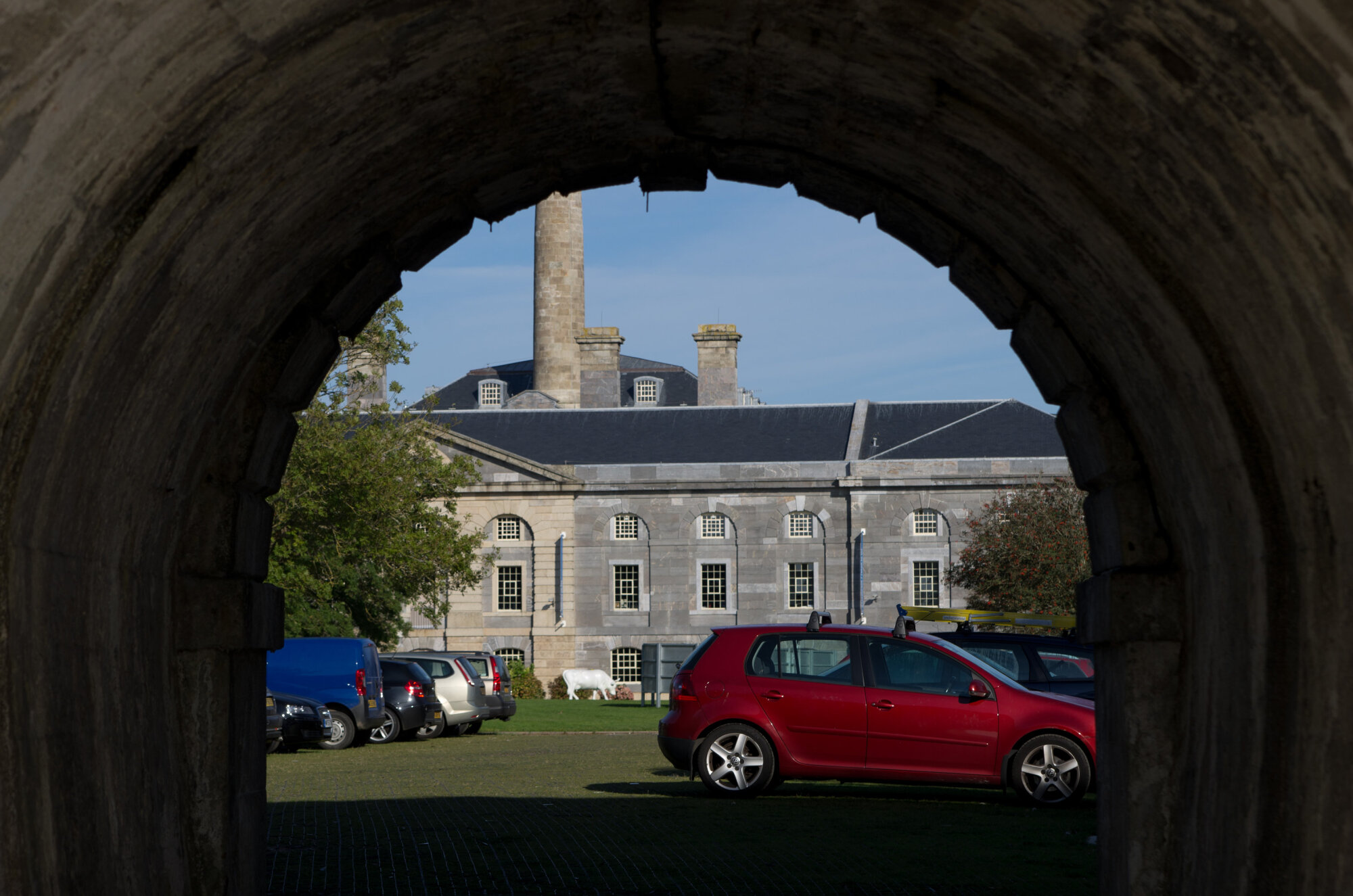 Car framed
