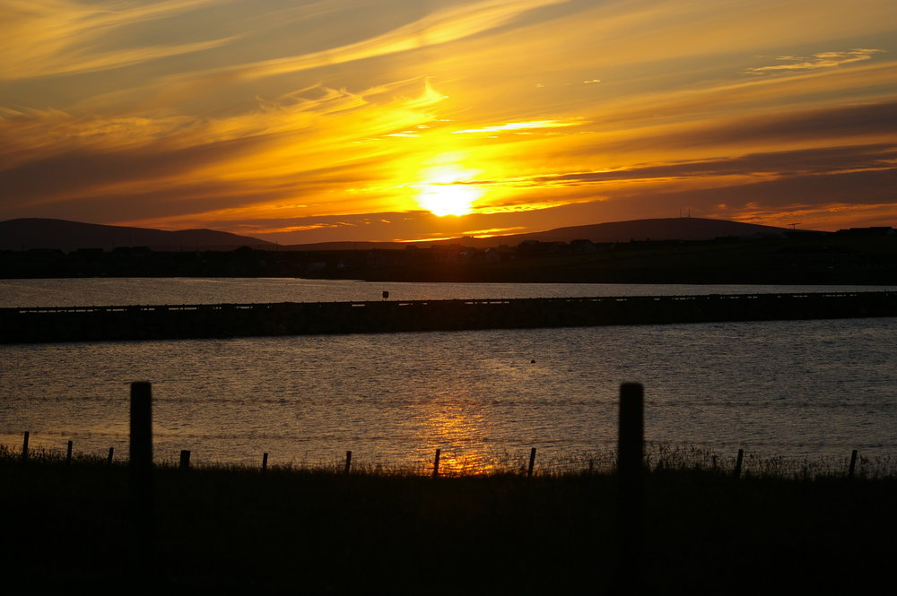Sunset Orkney