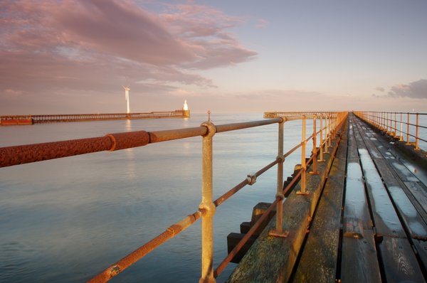 Rusty pier