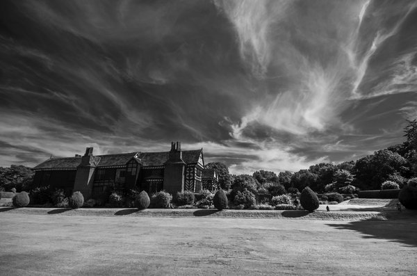 Speke Hall in Infra Red