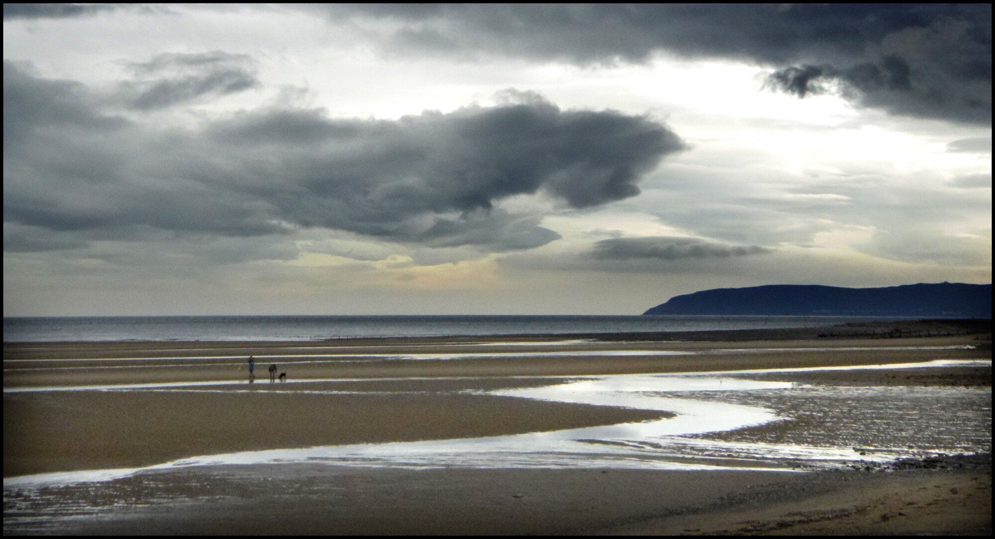 Low tide at Llanfairfechan