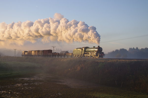 B1 at Burrs, East Lancashire Railway