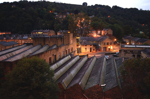 Evening Hebden bridge