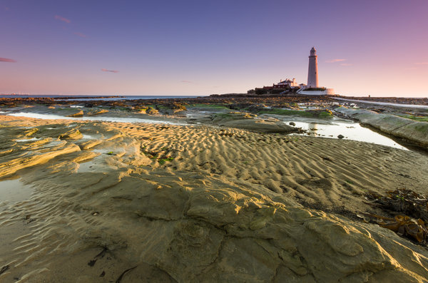 St. Mary's Rocks and sand