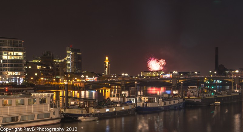 Night in London (and a firework or two)